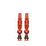 Muc-Off Big Bore Lite Tubeless Valve Stems - Small, 30mm, Orange