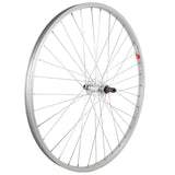Sta-Tru Double Wall Rear Wheel - 26", QR, 10 x 135mm, Freewheel, Silver