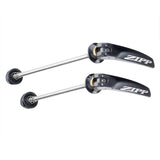 Zipp Tangente Quick Release Skewer Set - 100mm/130mm, Stainless Steel, Black With Silver Logo
