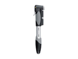 Mini Dual DXG Pump with Gauge, Black/Silver