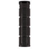 V2 Single Sided Lock-On Grips, Black/Black Clamps