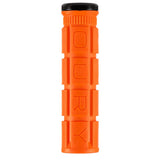 V2 Single Sided Lock-On Grips, Blaze Orange/Black Clmp