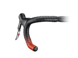 Leather Touch Handlebar Tape, Fusion Dot Blk/Red