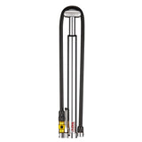 Lezyne Micro Floor Drive HP Pump, Gloss Silver