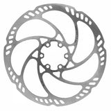 180mm Rotor, 6-Bolt, 2.0mm, Storm HC, Silver