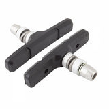 20-R Threaded Brake Pads, Black, Pair