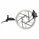 SRAM Maven Silver Disc Brake and Lever - Rear, Post Mount, 4-Piston, Aluminum Lever, SS Hardware, Black, A1