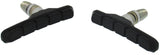 610-DIY V-BRAKE SHOES 72mm THREADED BLK