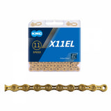 X11EL Extra Light 11sp Chain, Gold