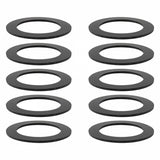 0.5mm 30mm Bottom Bracket Spacer, 10/Count - Black