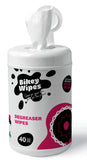 BIKEY WIPES DEGREASER WIPES 40/CANISTER