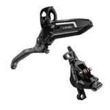 SRAM Level Ultimate Stealth Disc Brake and Lever - Front, Post Mount, 2-Piston, Carbon Lever, Titanium Hardware, Gloss Black, C1