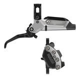 SRAM Maven Ultimate Stealth Disc Brake and Lever - Rear, Post Mount, 4-Piston, Aluminum Lever, Titanium Hardware, Black/Silver, A1