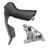 SHIFTER SRAM RED AXS E1 HYD DISC LH 950 FLAT MOUNT NO ROTOR CARB-GY
