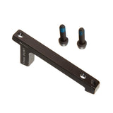 SRAM Post Bracket 17P - 203mm Rear Mount to 220mm Rotor Adaptor, Includes Stainless Caliper Mounting Bolts, Black