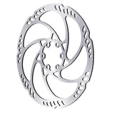 180mm Rotor, 6-Bolt, 2.0mm, Storm HC, Silver