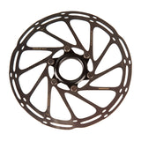 BRAKE PART SRAM DISC ROTOR 180 C-LINE CL ROUNDED w/LOCK RING SL/BK