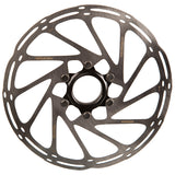BRAKE PART SRAM DISC ROTOR 200 C-LINE CL ROUNDED w/LOCK RING SL/BK