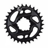X-Sync Eagle 12sp 6mm DM Chainring Forged 30t, Black