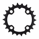 TruShift Aluminum 9sp Ring, 64BCD x 22t - Black