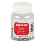 Cable Crimps, Brake, 1.8mm, Silver 500/Count