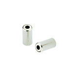 5mm BRASS FERRULE 200/BULK BAG CHROME