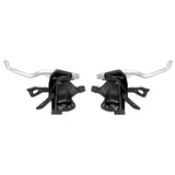 SunRace M406 ST Trigger Brake/Shift Lever Set - 3x7-Speed, For V-Brakes, Black/Silver
