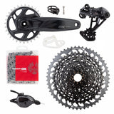 SRAM GX Eagle Groupset - 170mm Crankset, 32t, DUB, Trigger Shifter, Rear Derailleur, 12-Speed 10-52t Cassette and 12-Speed Chain