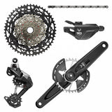 Eagle 90 T-Type Groupset, 165mm, A1 Black