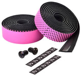 Leather Touch Handlebar Tape, Fusion Dot Blk/Pink