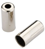 5mm BRASS FERRULE 200/BULK BAG CHROME