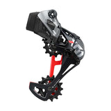 SRAM X01 Eagle AXS Rear Derailleur - 12-Speed, Long Cage, 52t Max, Battery Sold Separate, Black/Red