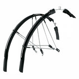 Raceblade Long Fender Set, Black - 18-25mm