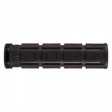 V2 Single Sided Lock-On Grips, Black/Black Clamps
