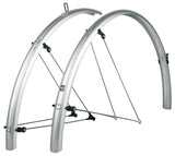 B35 BLUEMELS 700x20/28C FULL-SIZE FENDERS SIL (FITS 650B)