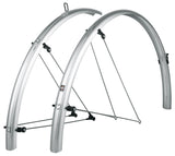 B35 BLUEMELS 700x20/28C FULL-SIZE FENDERS SIL (FITS 650B)