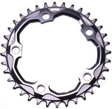 MEGATOOTH 110x36t THIN/THICK CHAINRING BLK