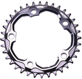 MEGATOOTH 110x36t THIN/THICK CHAINRING BLK