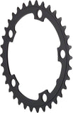 Pro Road Chainring, 110BCDx52T Black N-10/11