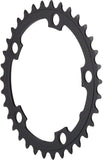 Pro Road Chainring, 110BCDx52T Black N-10/11