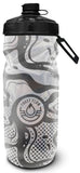 20oz INSULATED ABSTRACT WAVE BOTTLE WHITE