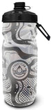 20oz INSULATED ABSTRACT WAVE BOTTLE WHITE