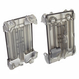 Hefty+ Holder Plus, Bar/Stem Mount - Clear/Black