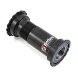 BB86/92 BB, 24/22mm Angular Contact Threaded, Black