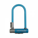 Kryptolok Mini-7 U-Lock", 3.25"x7", 12.7mm, Lt. Blue