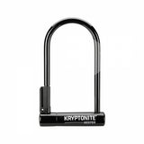 Keeper 12 Standard U-Lock, 4"x8",  Black/Silver