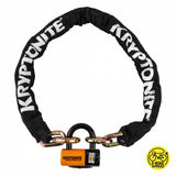 New York Cinch Ring Chain 1213 & EVS4 Disc Lock, Black