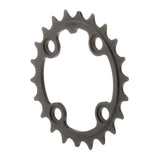 TruShift Aluminum 9sp Ring, 64BCD x 22t - Black