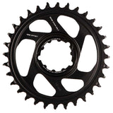 X-Sync Eagle 12sp 6mm DM Chainring, 34t, Black  NLA