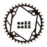 T-Type 12sp Chainring, Steel, 104BCD, E-MTB, 36t, Blac